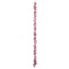 Guirnalda de Bolas de Navidad Rosa 186 cm Poliestireno 4