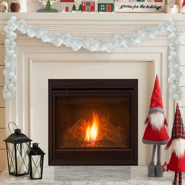 Guirnalda de Bolas de Navidad 186 cm Poliestireno D