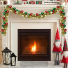 Guirnalda de Bolas de Navidad Multicolor 186 cm Poliestireno 1