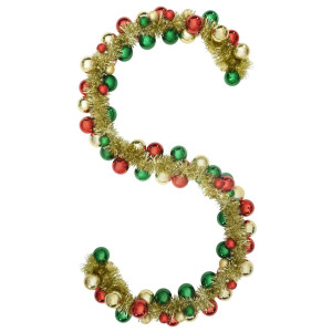 Guirnalda de Bolas de Navidad Multicolor 186 cm Poliestireno H