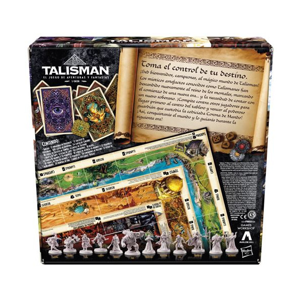 Juego de mesa Talisman: el juego de aventuras y fantasia pegi 12 M 3