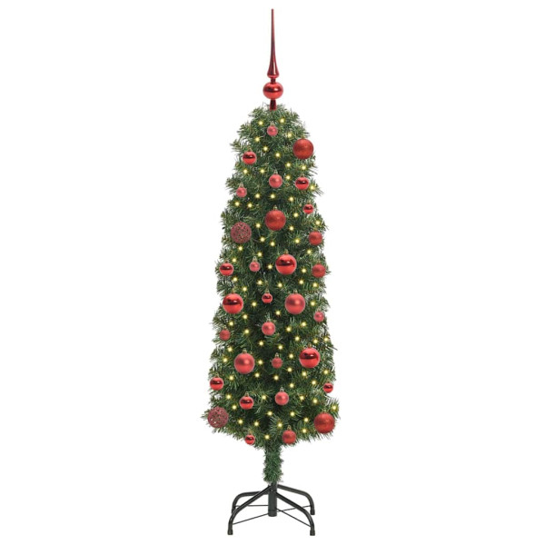 Árbol de Navidad artificial Verde 120 cm PVC. Acero y Plástico M 3