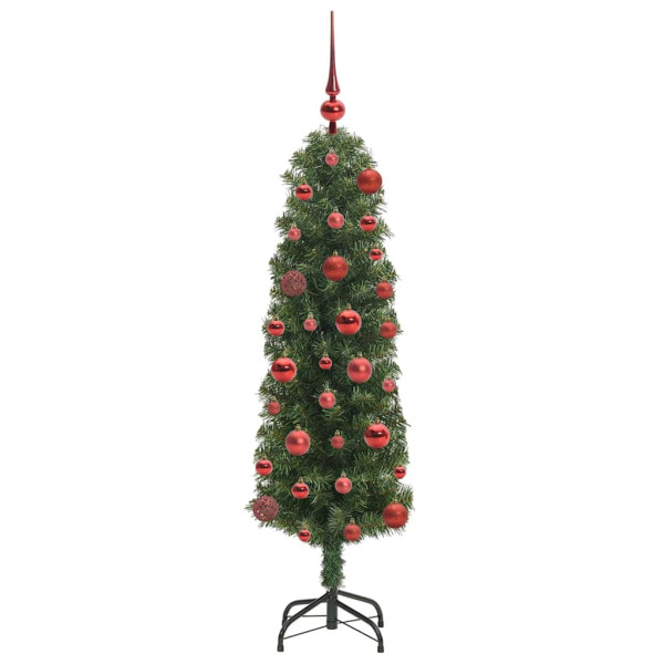 Árbol de Navidad artificial Verde 120 cm PVC. Acero y Plástico M 4