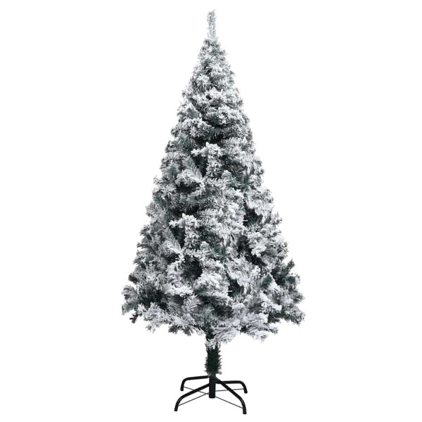 Árbol de Navidad artificial con 150 LED Verde 150 x 95 cm M 5