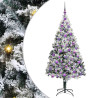 Árbol de Navidad artificial con 300 LED Verde 180 x 115 cm 2