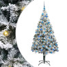 Árbol de Navidad artificial con 300 LED Verde 180 x 115 cm 2