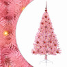 Árbol de Navidad Artificial Preiluminado Rosa 120 cm PVC 2