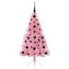 Árbol de Navidad Artificial Preiluminado Rosa 120 cm PVC 4