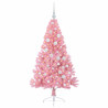Árbol de Navidad Artificial Preiluminado Rosa 120 cm PVC 3