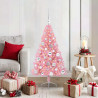 Árbol de Navidad Artificial Preiluminado Rosa 120 cm PVC 1