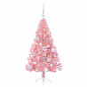 Árbol de Navidad Artificial Preiluminado Rosa 120 cm PVC 3