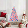 Árbol de Navidad Artificial Preiluminado Rosa 120 cm PVC 1