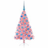 Árbol de Navidad Artificial Preiluminado Rosa 120 cm PVC 3