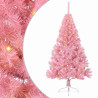 Árbol de Navidad artificial pre-iluminado Rosa 150 cm PVC 2