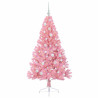 Árbol de Navidad Artificial Preiluminado Rosa 150 cm PVC 3