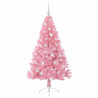 Árbol de Navidad Artificial Preiluminado Rosa 150 cm PVC 4