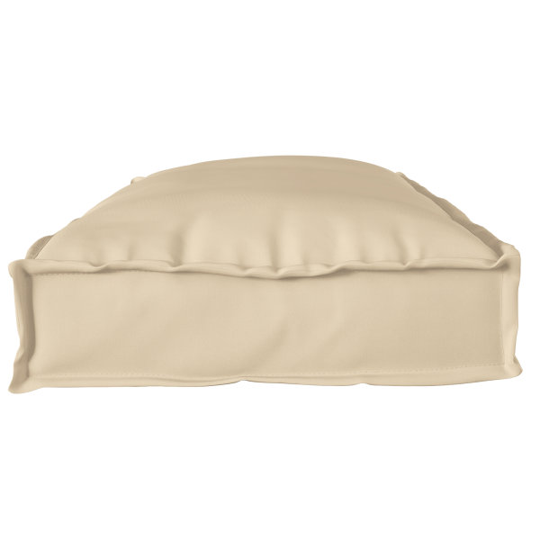 Juego de cojines de paleta 2 pcs Beige 100 x 40 x 8 cm M 4