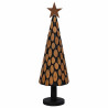 Árbol de Navidad Marrón 150 cm Madera de teca maciza 4