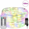 Luz de cuerda con 2400 LED Multicolor 100 m PVC 3