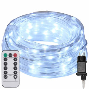 Luz de cuerda con 1200 LED Frío 50 m PVC H