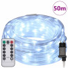 Luz de cuerda con 1200 LED Frío 50 m PVC 3