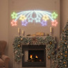 Estrella de Navidad con 432 LED Multicolor 180 x 57 cm PVC 3
