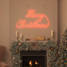 Cartel de Navidad con 216 LED Rojo 99 x 55 x 13 cm Hierro 3