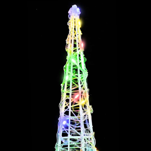 Árbol de Navidad 3 pcs Multicolor 40 cm 60 cm 80 cm Acrílico M 5