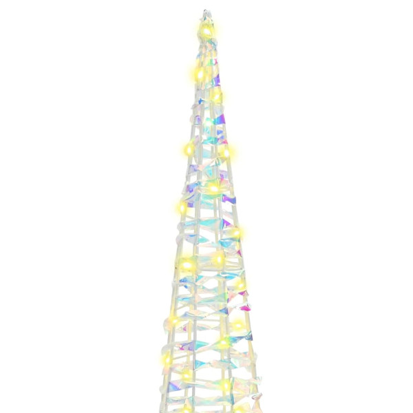 Árbol de Navidad con 90 LED 3 pcs cálido 40 cm 60 cm 80 cm PET M 5