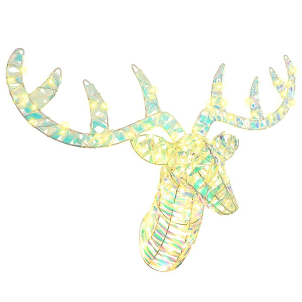 trineo tirado por reno cálido 60 cm PET D