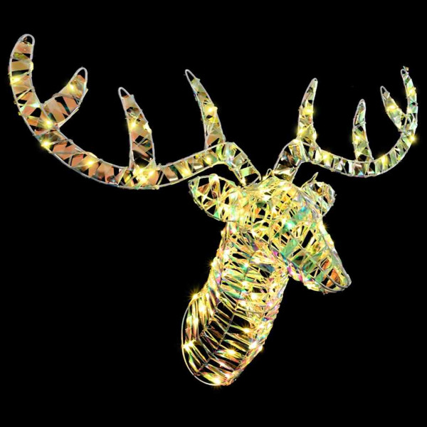 trineo tirado por reno cálido 60 cm PET M 2