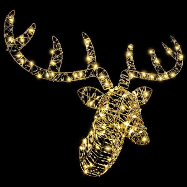 trineo tirado por reno cálido 60 cm PET M 2