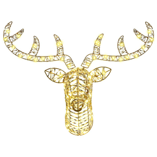 trineo tirado por reno cálido 60 cm PET M 3