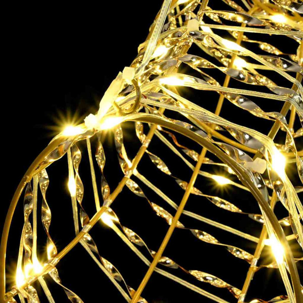 trineo tirado por reno cálido 60 cm PET M 5