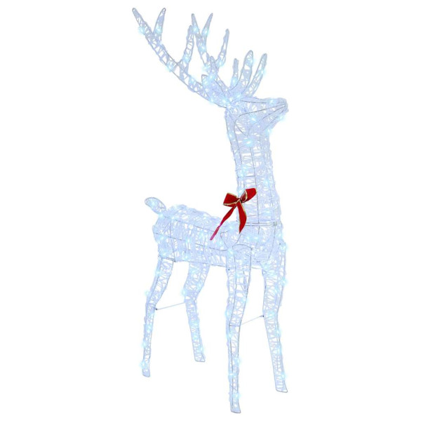 trineo tirado por reno frío 120 cm 55 cm Acrílico M 3