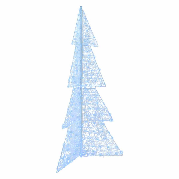Árbol de Navidad con 240 LED Frío 180 cm Acrílico D