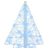 Árbol de Navidad con 240 LED Frío 180 cm Acrílico 4