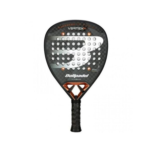 Pala de pádel Bullpadel Juan Tello Vertex 04 2025 negro D