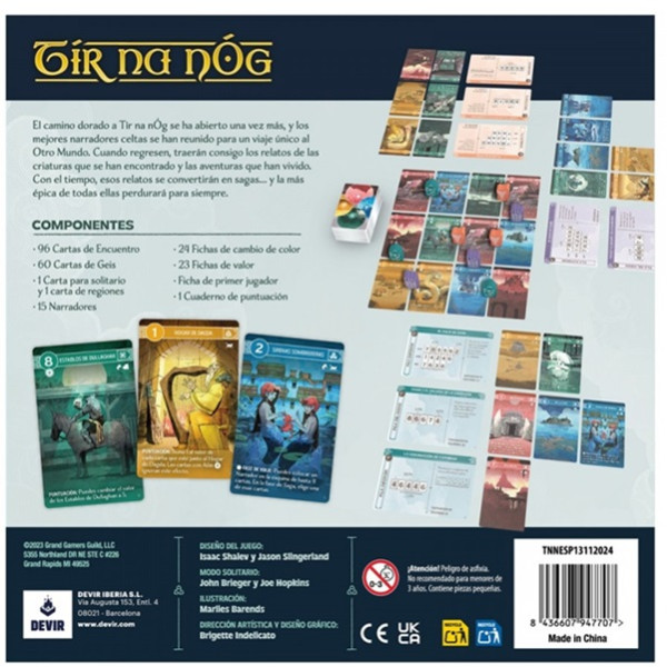 Juego de mesa TÍR NA NÓG pegi 13 M 3