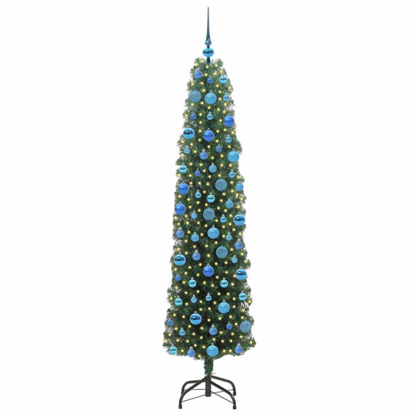 Árbol de Navidad artificial Verde 180 cm PVC. Acero y Plástico M 3