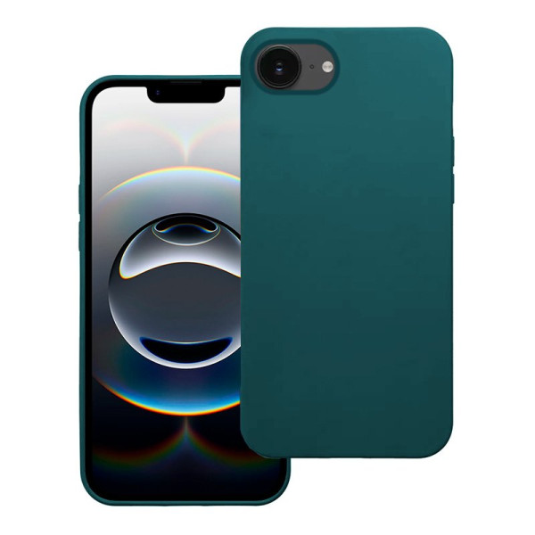 Funda COOL Silicona para iPhone 16e (Verde) M 3