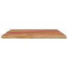 Tablero rectangular madera de acacia borde vivo 90x80x3.8 cm 4