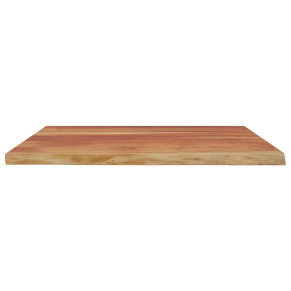 Tablero rectangular madera de acacia borde vivo 100x80x3.8 cm M 4