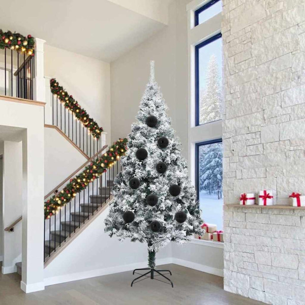 Juego de Esferas de Navidad 4 pcs Negro D