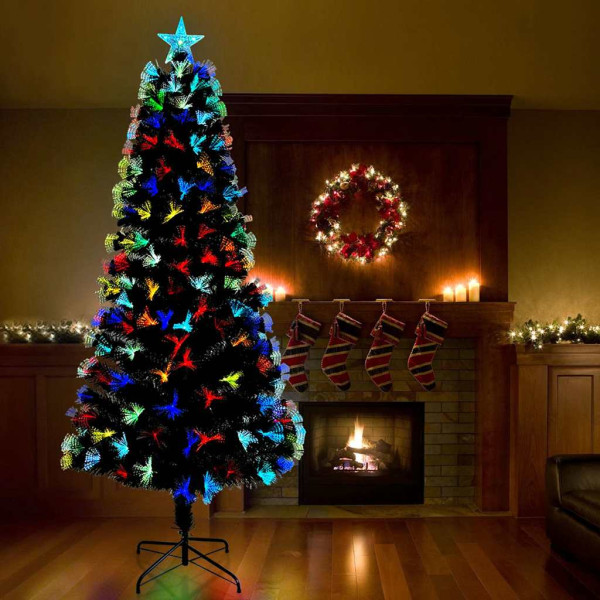 Árbol de Navidad artificial Verde 240 cm PVC D