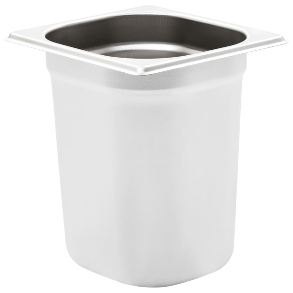 Bandejas Gastronorm 8 unidades GN 1/6 200 mm acero inoxidable M 3