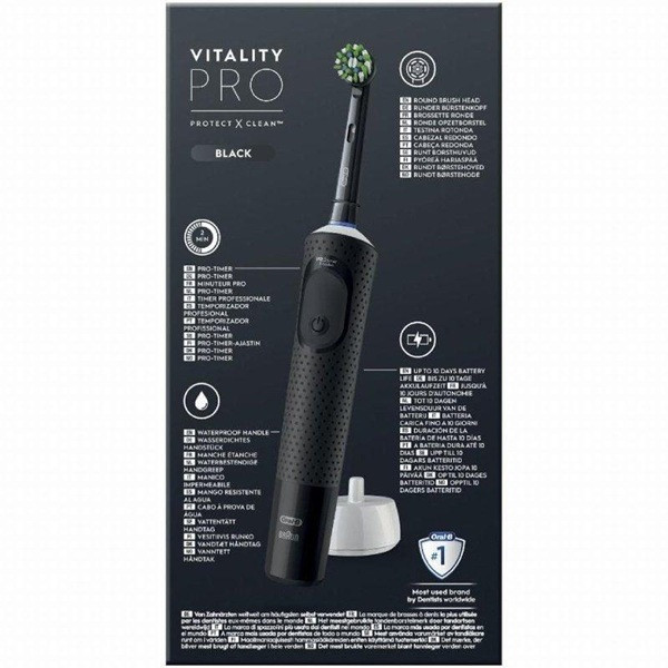 Cepillo de dientes BRAUN ORAL-B Vitality Pro negro M 3
