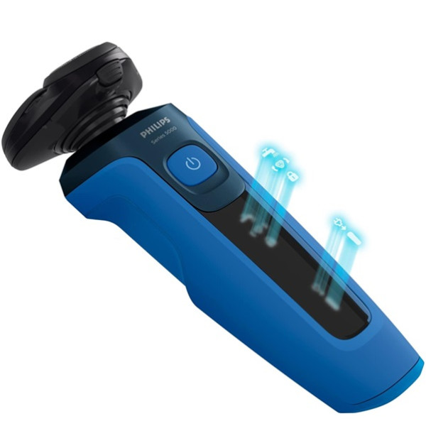 Afeitadora PHILIPS Shaver Series 5000 S5466 azul/negro M 3