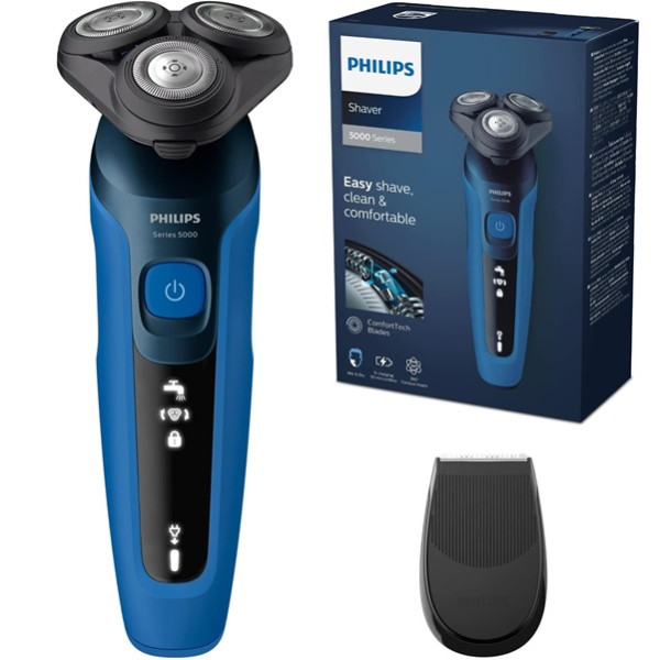 Afeitadora PHILIPS Shaver Series 5000 S5466 azul/negro D