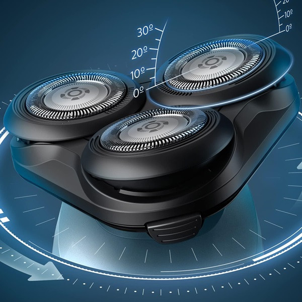 Afeitadora PHILIPS Shaver Series 5000 S5466 azul/negro M 4